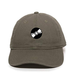CD DJ Baseball Cap Embroidered Cotton Adjustable Dad Hat
