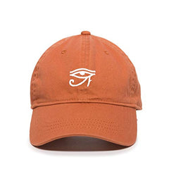 Eye of Ra Dad Baseball Cap Embroidered Cotton Adjustable Dad Hat