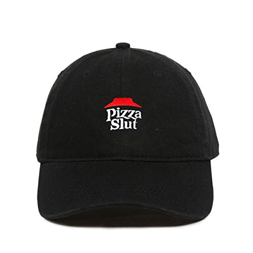 Pizza Slut Dad Baseball Cap Embroidered Cotton Adjustable Dad Hat