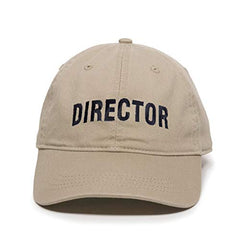 Film Movie Director Baseball Cap Embroidered Cotton Adjustable Dad Hat