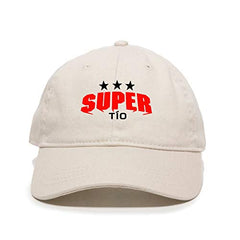 Super TIO Dad Baseball Cap Embroidered Cotton Adjustable Dad Hat