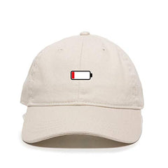 Out of Charge Dad Baseball Cap Embroidered Cotton Adjustble Dad Hat