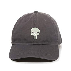 Punisher Skull Baseball Cap Embroidered Cotton Adjustable Dad Hat