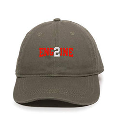 Engine 2 FD Dad Baseball Cap Embroidered Cotton Adjustable Dad Hat