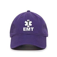 Emergency EMT Baseball Cap Embroidered Cotton Adjustable Dad Hat