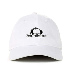 Feel The Bern Dad Baseball Cap Embroidered Cotton Adjustable Dad Hat