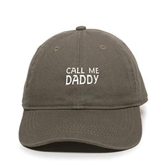 Call Me Daddy Baseball Cap Embroidered Cotton Adjustable Dad Hat
