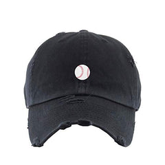 Baseball Vintage Baseball Cap Embroidered Cotton Adjustable Distressed Dad Hat
