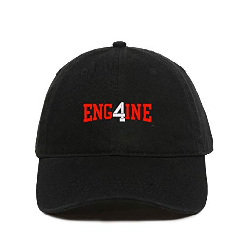 Engine 4 FD Dad Baseball Cap Embroidered Cotton Adjustable Dad Hat