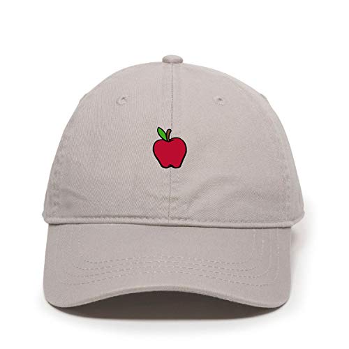 Teacher Apple Baseball Cap Embroidered Cotton Adjustable Dad Hat