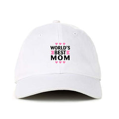 Best Mom Baseball Cap Embroidered Cotton Adjustable Dad Hat