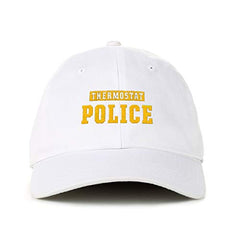 Thermostat Police Dad Baseball Cap Embroidered Cotton Adjustable Dad Hat
