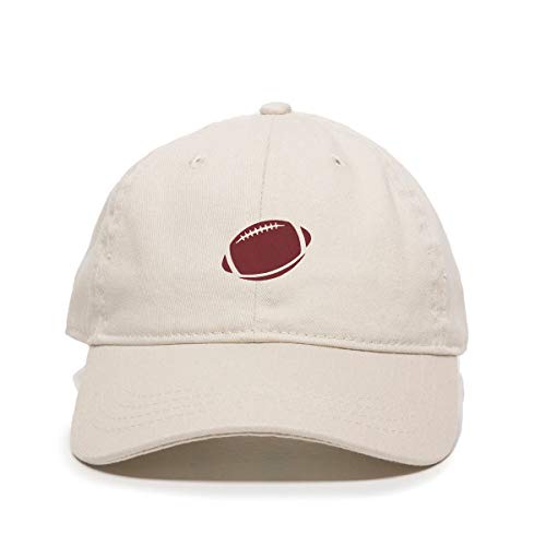 American Football Dad Baseball Cap Embroidered Cotton Adjustable Dad Hat