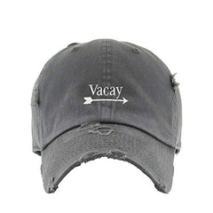 Vacay Vintage Baseball Cap Embroidered Cotton Adjustable Distressed Dad Hat