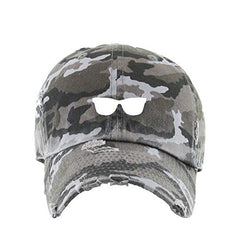 Wayfarer Glasses Vintage Baseball Cap Embroidered Cotton Adjustable Distressed Dad Hat