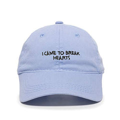 I Came to Break Hearts RiRi Baseball Cap Embroidered Cotton Adjustable Dad Hat