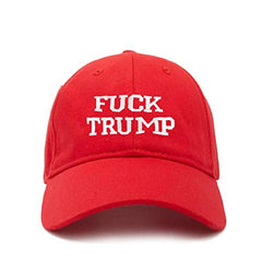 Fuck Trump MAGA Baseball Cap Embroidered Cotton Adjustable Dad Hat