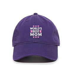 Best Mom Baseball Cap Embroidered Cotton Adjustable Dad Hat