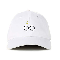 Harry Glasses Baseball Cap Embroidered Cotton Adjustable Dad Hat