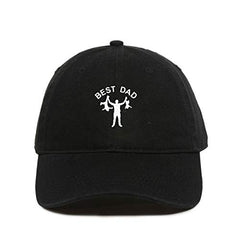 Best Dad Kids Dad Baseball Cap Embroidered Cotton Adjustable Dad Hat
