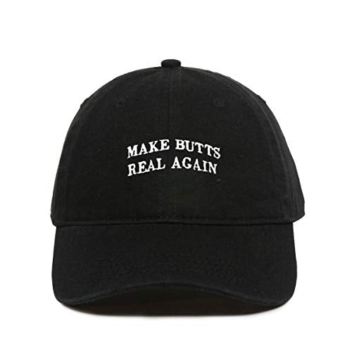 Make Butts Real Again MAGA Baseball Cap Embroidered Cotton Adjustable Dad Hat