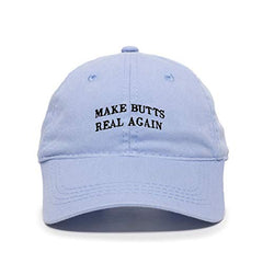 Make Butts Real Again MAGA Baseball Cap Embroidered Cotton Adjustable Dad Hat