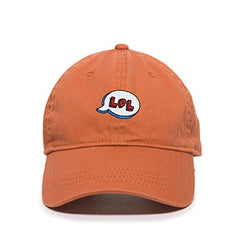 LOL Bubble Dad Baseball Cap Embroidered Cotton Adjustable Dad Hat
