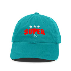 Super TIO Dad Baseball Cap Embroidered Cotton Adjustable Dad Hat