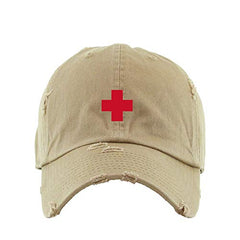 Lifeguard Vintage Baseball Cap Embroidered Cotton Adjustable Distressed Dad Hat