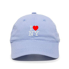 I Heart NY Dad Baseball Cap Embroidered Cotton Adjustable Dad Hat