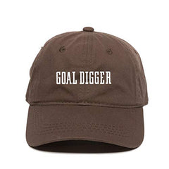 Goal Digger Dad Baseball Cap Embroidered Cotton Adjustable Dad Hat