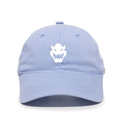 Bowser Dad Baseball Cap Embroidered Cotton Adjustable Dad Hat