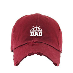 Basketball DAD Dad Vintage Baseball Cap Embroidered Cotton Adjustable Distressed Dad Hat