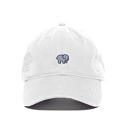 Cute Elephant Baseball Cap Embroidered Cotton Adjustable Dad Hat