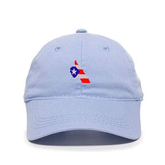 Puerto Rico Dad Baseball Cap Embroidered Cotton Adjustable Dad Hat