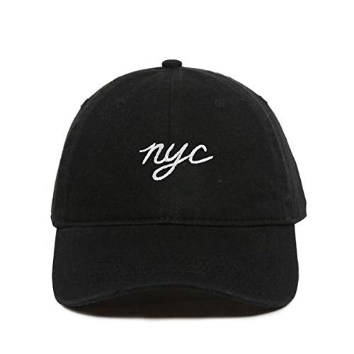 NYC New York City Baseball Cap Embroidered Cotton Adjustable Dad Hat