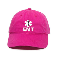 Emergency EMT Baseball Cap Embroidered Cotton Adjustable Dad Hat