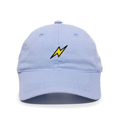 Bolt Lightning Baseball Cap Embroidered Cotton Adjustable Dad Hat