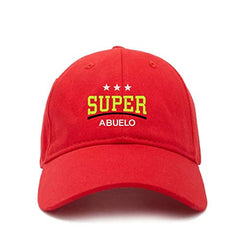Super Abuelo Dad Baseball Cap Embroidered Cotton Adjustable Dad Hat
