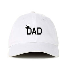 Dad Crown Dad Baseball Cap Embroidered Cotton Adjustable Dad Hat