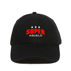 Super Abuelo Dad Baseball Cap Embroidered Cotton Adjustable Dad Hat