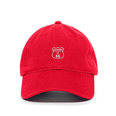 California Baseball Cap Embroidered Cotton Adjustable Dad Hat