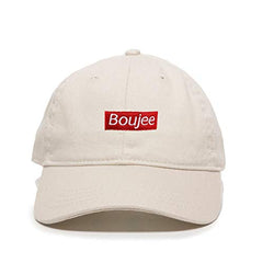 Boujee Dad Baseball Cap Embroidered Cotton Adjustable Dad Hat