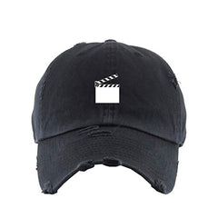 Movie Slateboard Vintage Baseball Cap Embroidered Cotton Adjustable Distressed Dad Hat