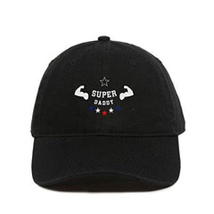 Super Daddy Dad Baseball Cap Embroidered Cotton Adjustable Dad Hat