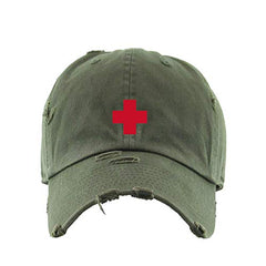 Lifeguard Vintage Baseball Cap Embroidered Cotton Adjustable Distressed Dad Hat
