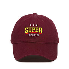 Super Abuelo Dad Baseball Cap Embroidered Cotton Adjustable Dad Hat