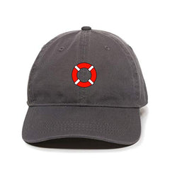 Lifesaver Donut Baseball Cap Embroidered Cotton Adjustable Dad Hat