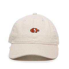 Nemo Fish Baseball Cap Embroidered Cotton Adjustable Dad Hat