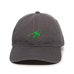 Frog Dad Baseball Cap Embroidered Cotton Adjustable Dad Hat